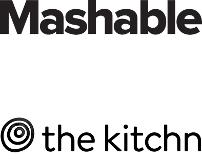 Mashable @thekitchn logo