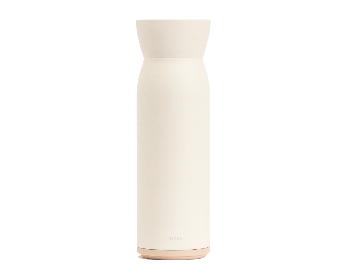 Hitch Bottle and Cup in Natural White